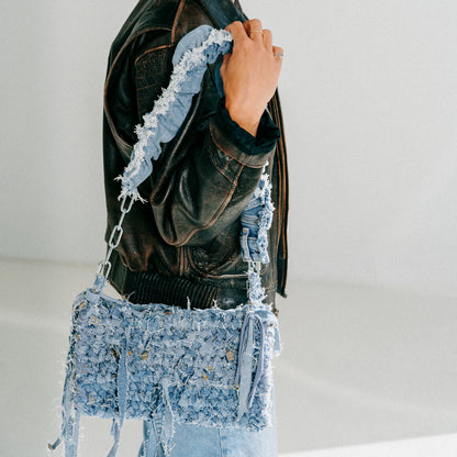 Denim Bag - Baby Blue